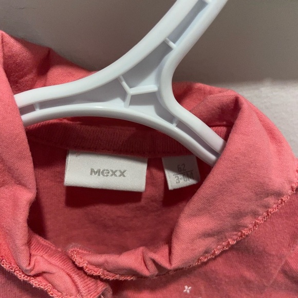 5/$15 Mexx Pink Baby Onesie with Collar - Picture 2 of 5